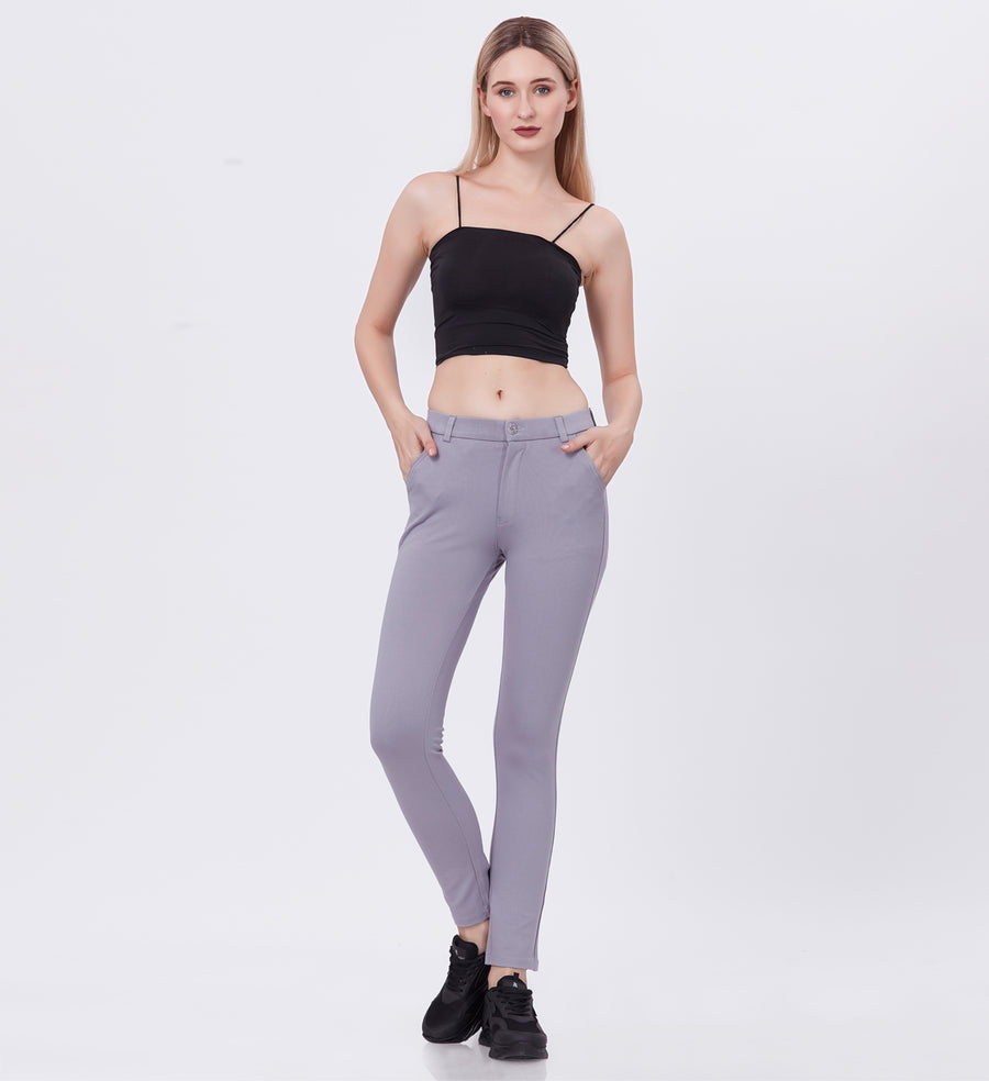 Blum Women's (1783) Pista Four Way Roma Stretchable Formal Trousers: Elevate Your Professional Style