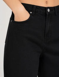 BLUM Women’s Wide Baggy Cotton Denim Jeans -(3796)