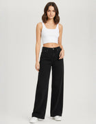 BLUM Women’s Wide Baggy Cotton Denim Jeans -(3796)